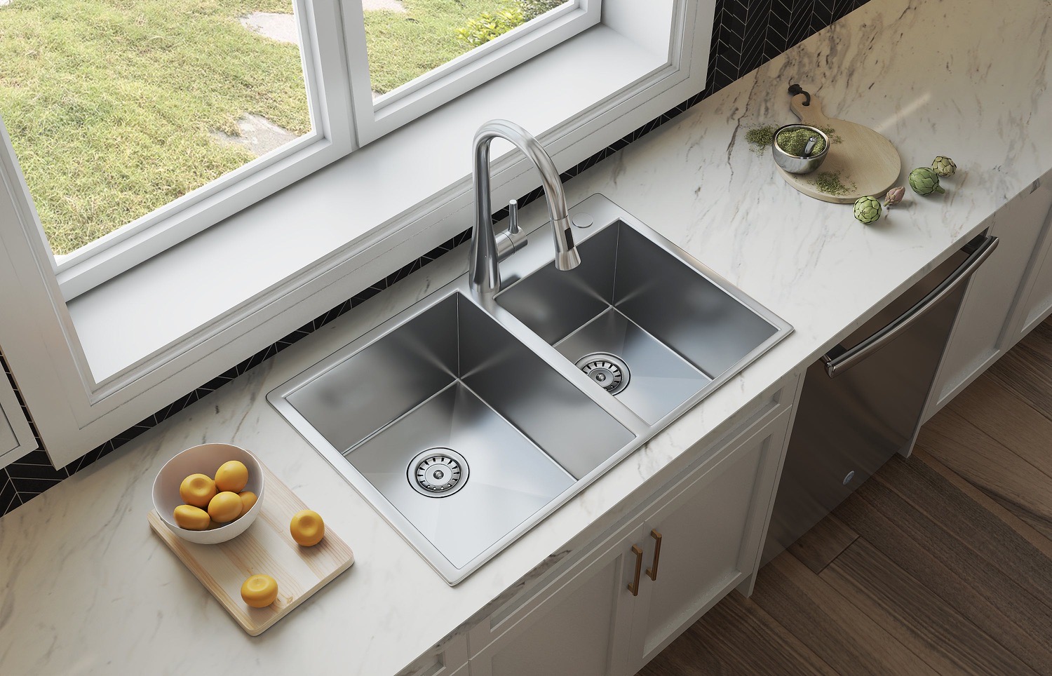 Rumonté kitchen sink